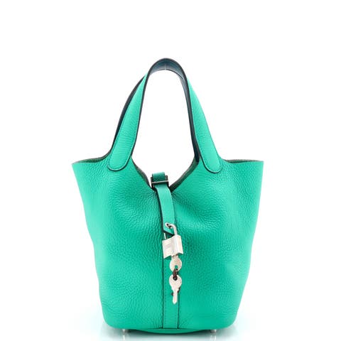 Eclat Picotin Lock Bag Clemence with Swift PM