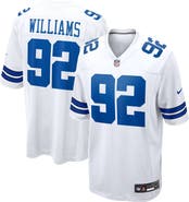 Nike Men's Nike Quinnen Williams White Dallas Cowboys Game Jersey