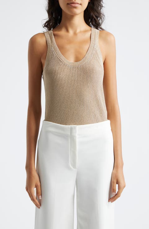 Imogen Metallic Sweater Tank