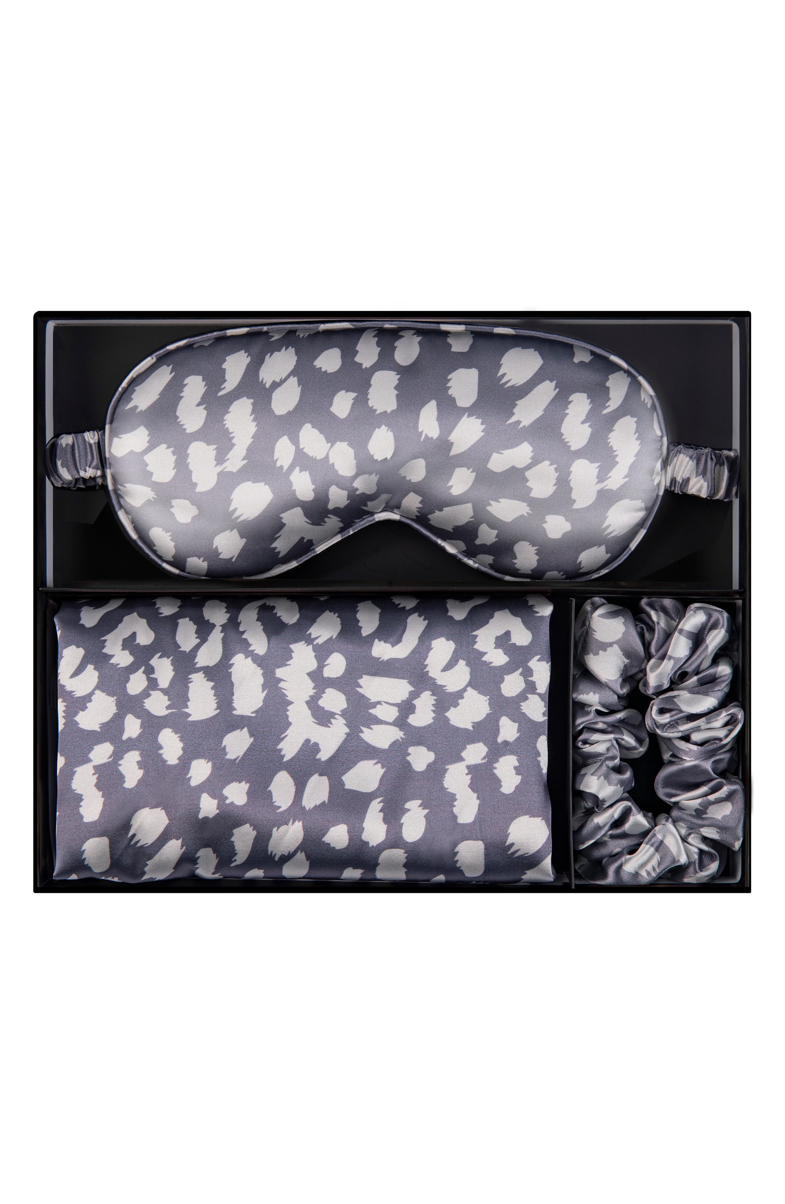 Market Fresh Beauty Silk Sleep Mask, Pillowcase & Scrunchie Set (Women ...