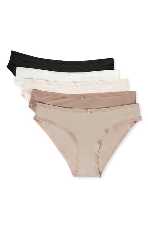 Jack 5-Pack Microfiber Bikini Panties