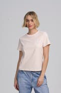 ELLE Collection Tee With Logo Applique