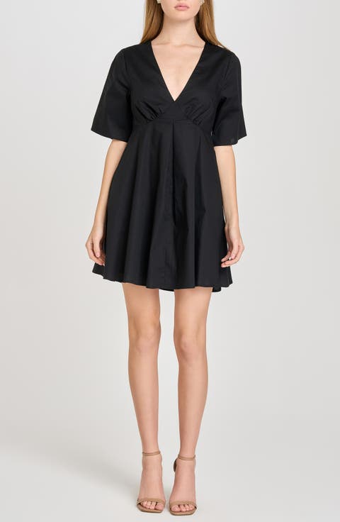 Cotton Blend Little Black Dresses | Nordstrom