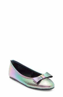 BCBG Girls Kids' Tiffany Iridescent Ballet Flat