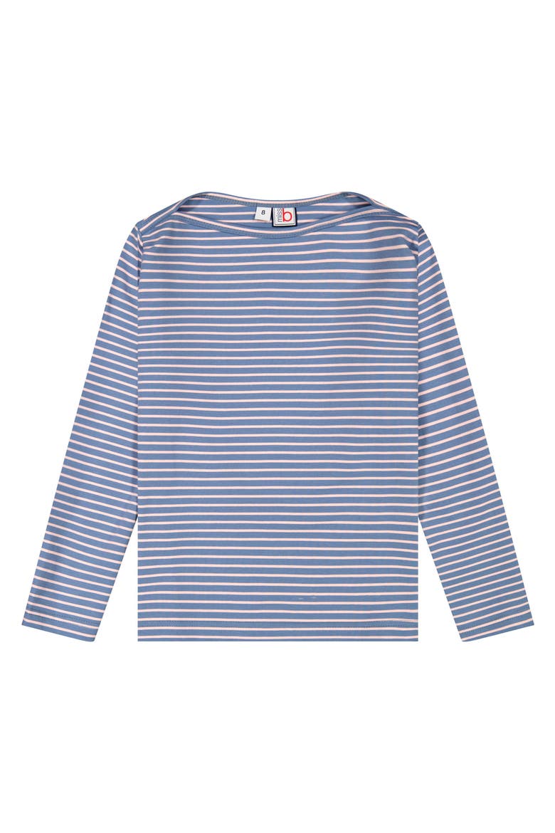 Bateau Tee Blue Stripe, Main, color, Blue Stripe