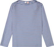 Busy Bees Bateau Tee Blue Stripe