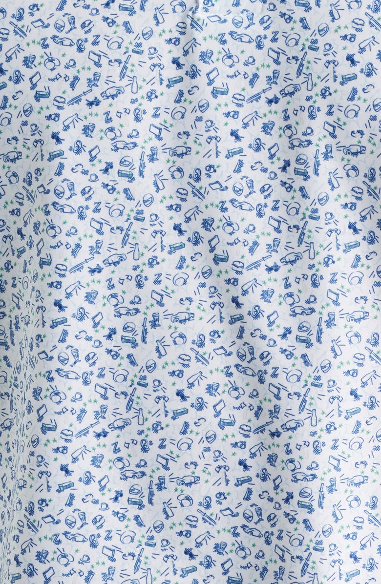 Peter Millar Wilkins Performance Jersey Polo, Alternate, color, White