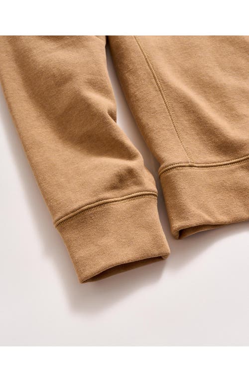 Billy Reid Cotton Blend Hoodie Sweatshirt In Camel