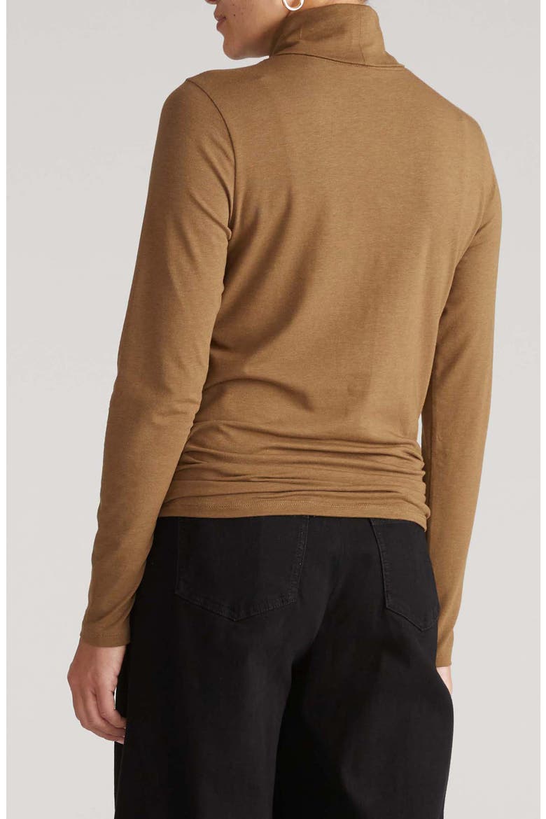 Turtleneck, Alternate, color, SEPIA BROWN