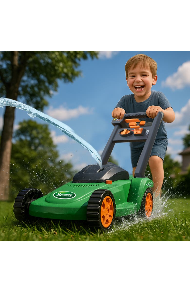 Scotts Water squirting lawn mower, Alternate, color, Multicolor