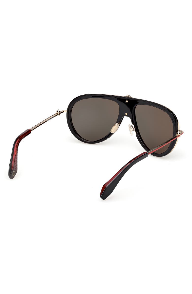 Christian Louboutin Greggo 61mm Pilot Sunglasses, Alternate, color, 