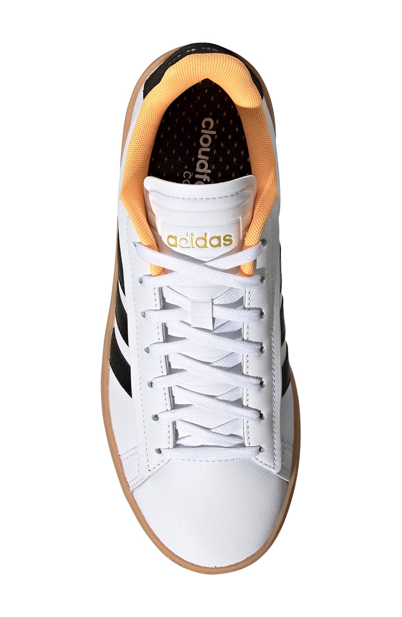 adidas Grand Court Alpha Leather Sneaker, Alternate, color, 