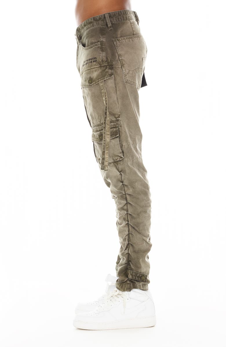 Cult of Individuality Rocker Slim Straight Leg Cargo Pants, Alternate, color, 