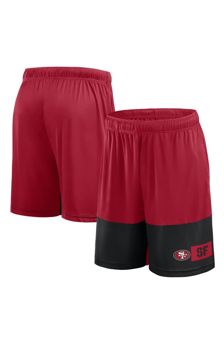 Logo Athletic Men's Scarlet San Francisco 49ers Best of the Best Shorts, Main, color, Scarlet