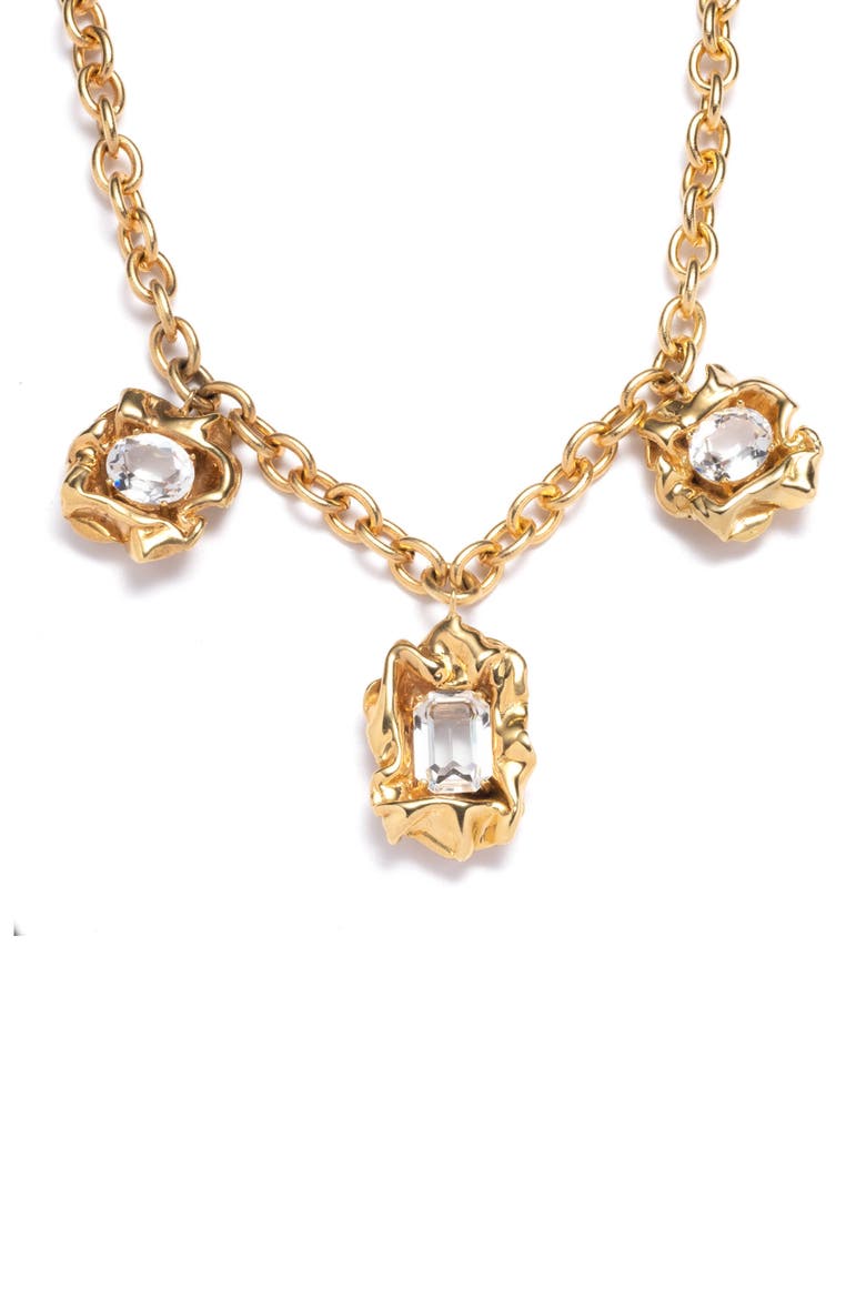 Lolita Charm Necklace, Alternate, color, GOLD - CRYSTAL