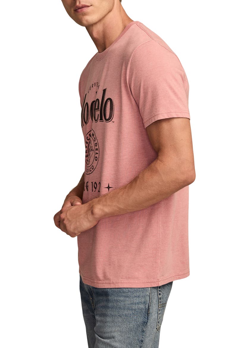 Modelo Cotton Graphic T-Shirt, Alternate, color, CEDAR WOOD