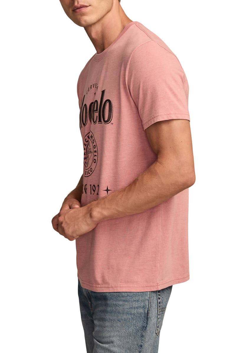 Lucky Brand Modelo Cotton Graphic T-Shirt, Alternate, color, Cedar Wood
