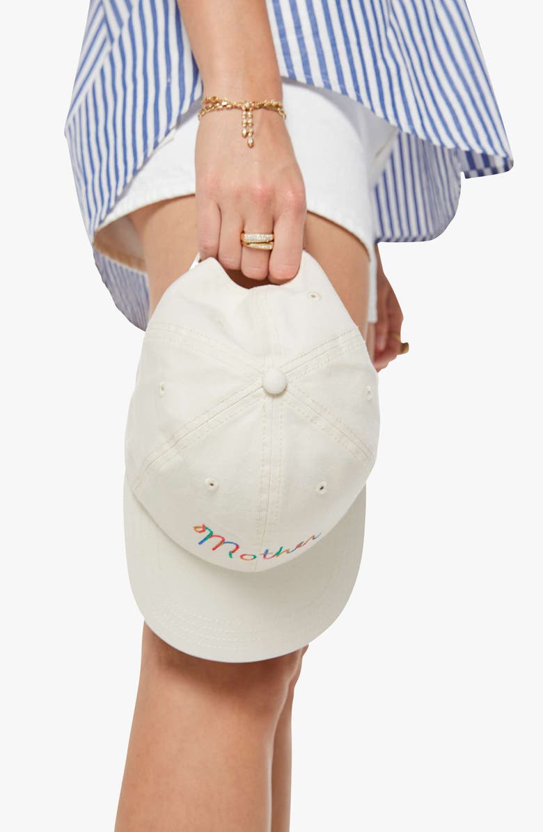 MOTHER Hats Off Baseball Cap, Alternate, color, Over The Rainbow