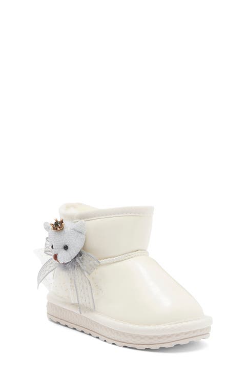 Kids' Princess Bear Faux Fur Lined Boot (Toddler & Little Kid)