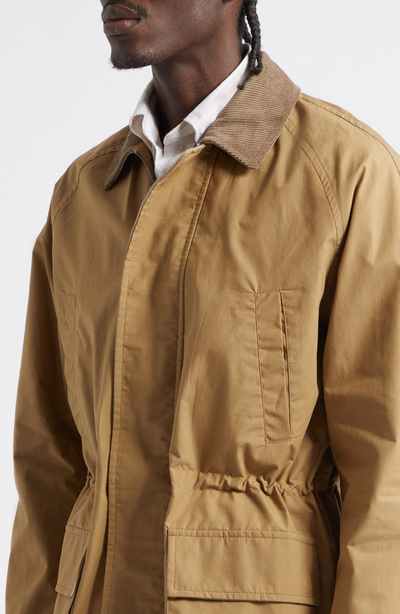 J. Mueser Waxed Cotton Game Coat, Alternate, color, Tan Wax