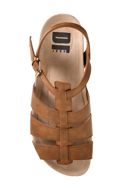 Dirty Laundry Paramoore Platform Sandal In Cognac