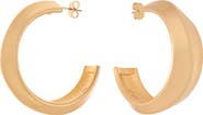 Reiss Tara Twist Hoop Earrings