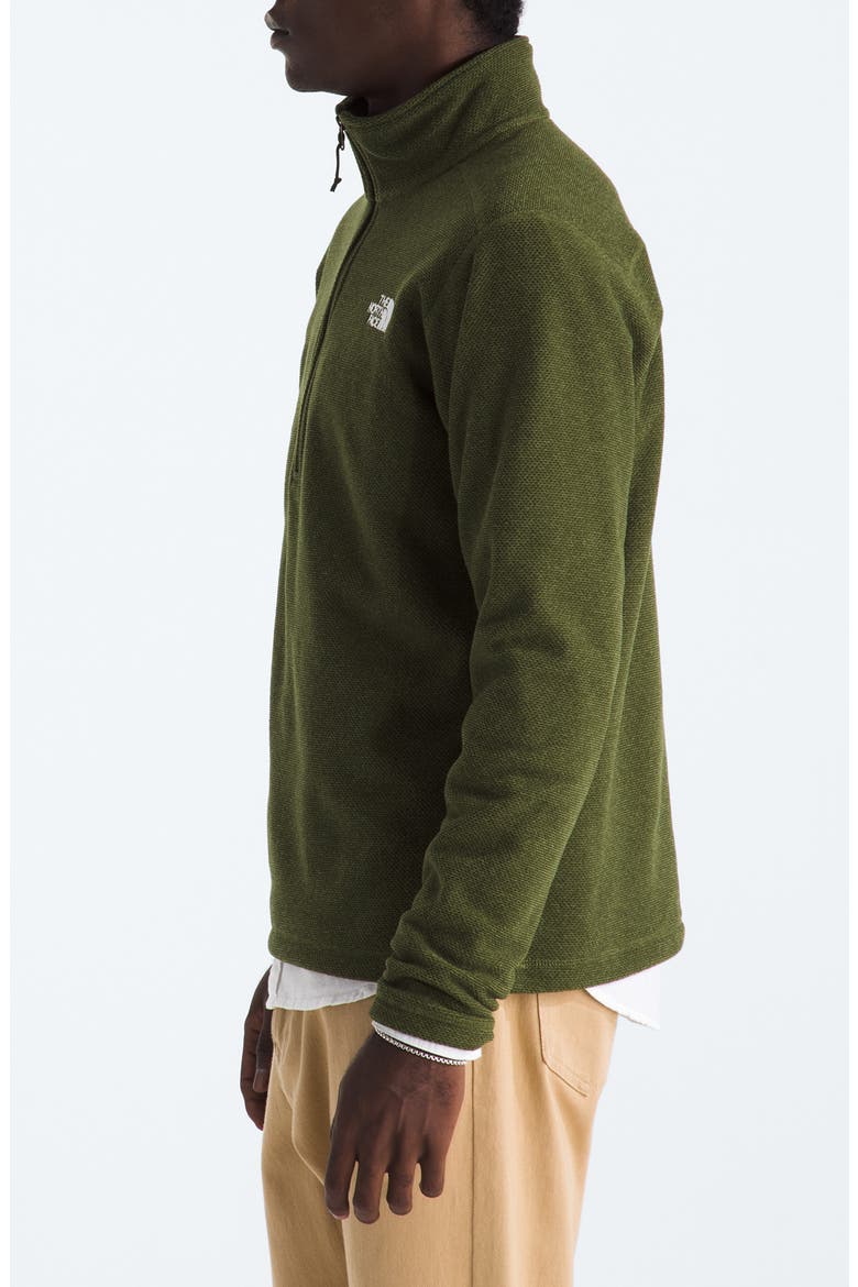 Cap Rock Half Zip Pullover, Alternate, color, WOODLAND GREEN HEATHER