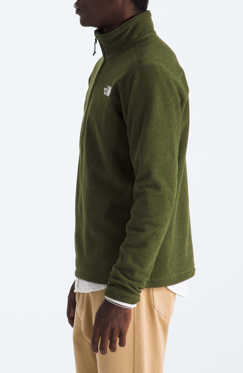 The North Face Cap Rock Half Zip Pullover, Alternate, color, Woodland Green Heather