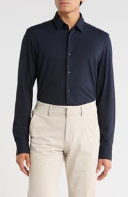 BOSS Hank Kent Slim Fit Stretch Performance Dress Shirt
