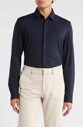 BOSS Hank Kent Slim Fit Stretch Performance Dress Shirt