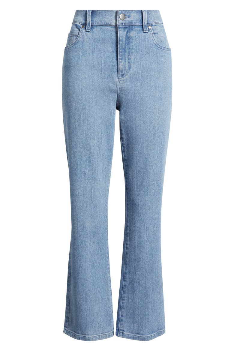 Ankle Kick Flare Leg Jeans, Alternate, color, CLASSIC INDIGO
