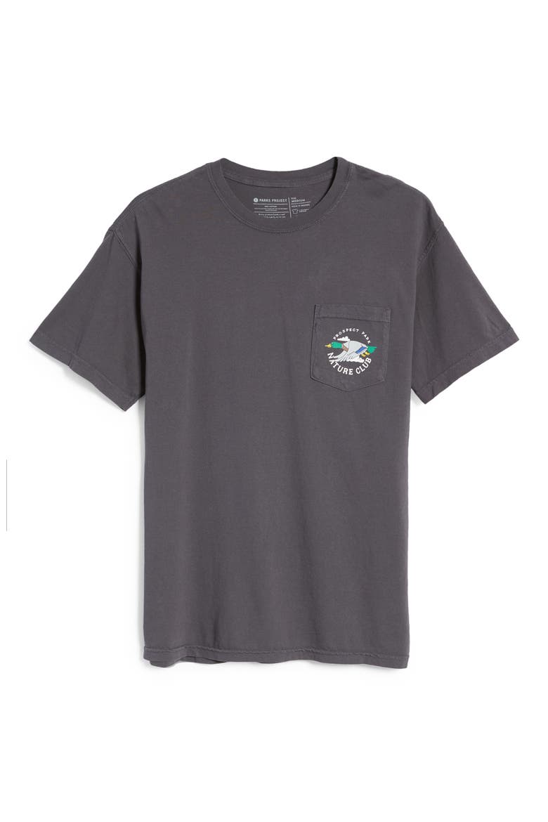 Prospect Park Alliance Nature Club Pocket Tee, Alternate, color, BLACK