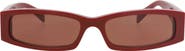 Gucci 57mm Square Sunglasses