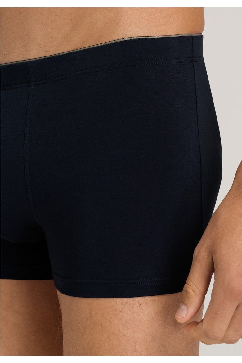 Cotton Boxer Brief, Alternate, color, Midnight Navy