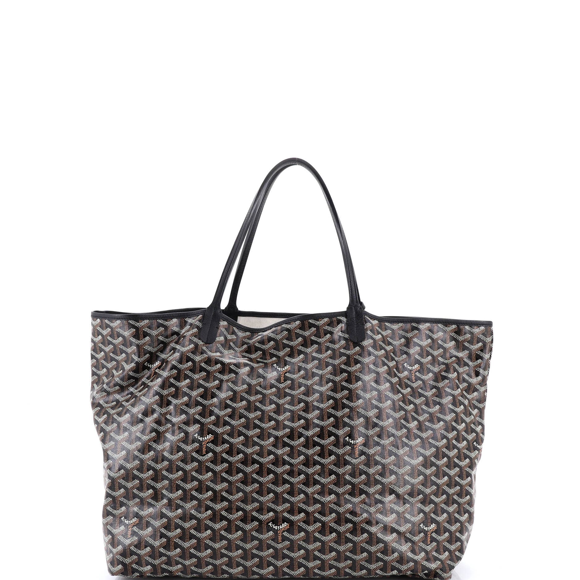 Pre-Owned Goyard Saint Louis Tote Coated Canvas GM, Alternate, color, 