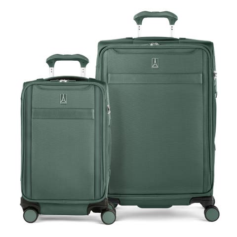 Versapack + Softside 21" Carry On & 25"Medium Checked Spinner Luggage Set
