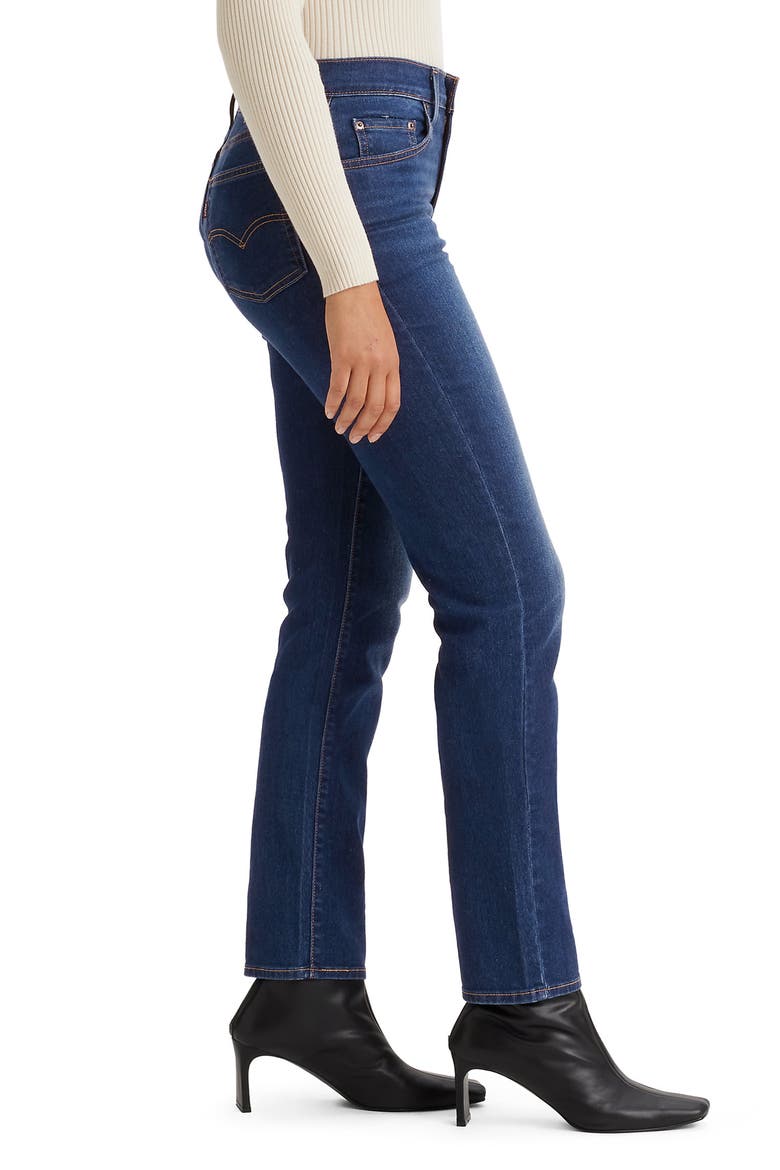 724™ High Waist Straight Leg Jeans, Alternate, color, CHELSEA CARBON GLOW 2024