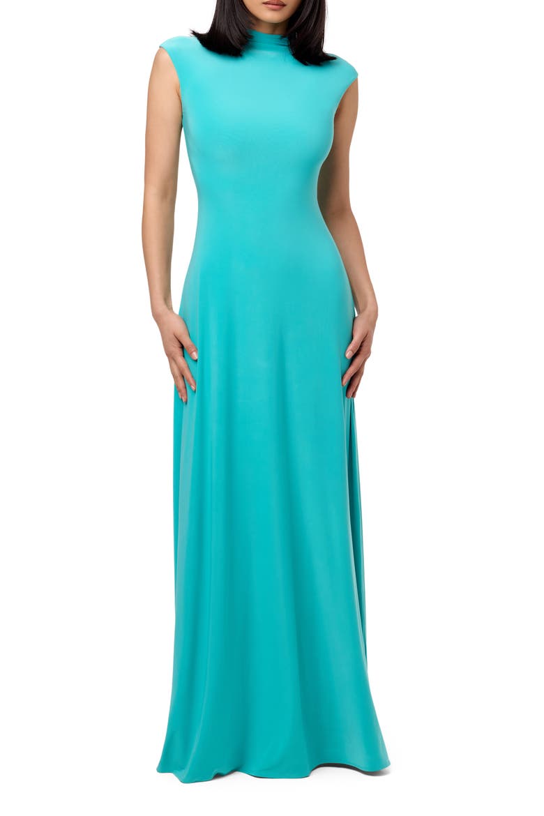 Hourglass Cap Sleeve Maxi Dress video