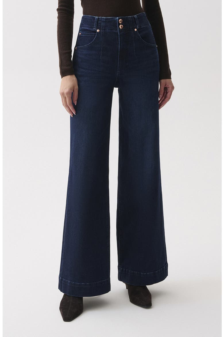 Lana High Waist Wide Leg Jeans, Main, color, STARSTRUCK
