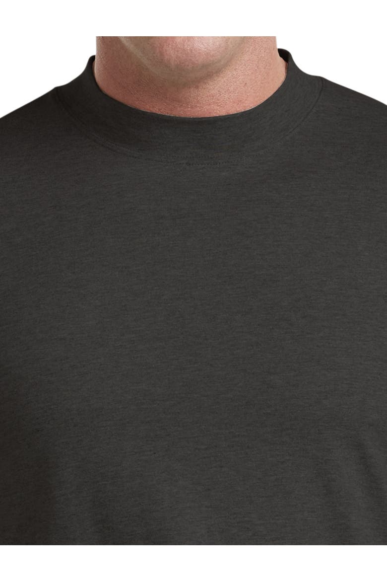 Big & Tall Moisture-Wicking Long-Sleeve Shirt, Alternate, color, GRANITHTHR