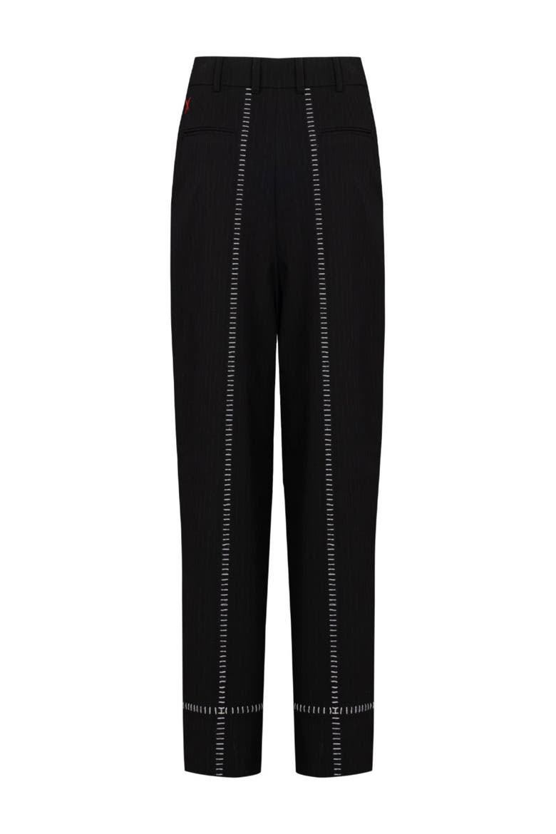 Daydreamers Striped Two Zipped Pant, Alternate, color, grey