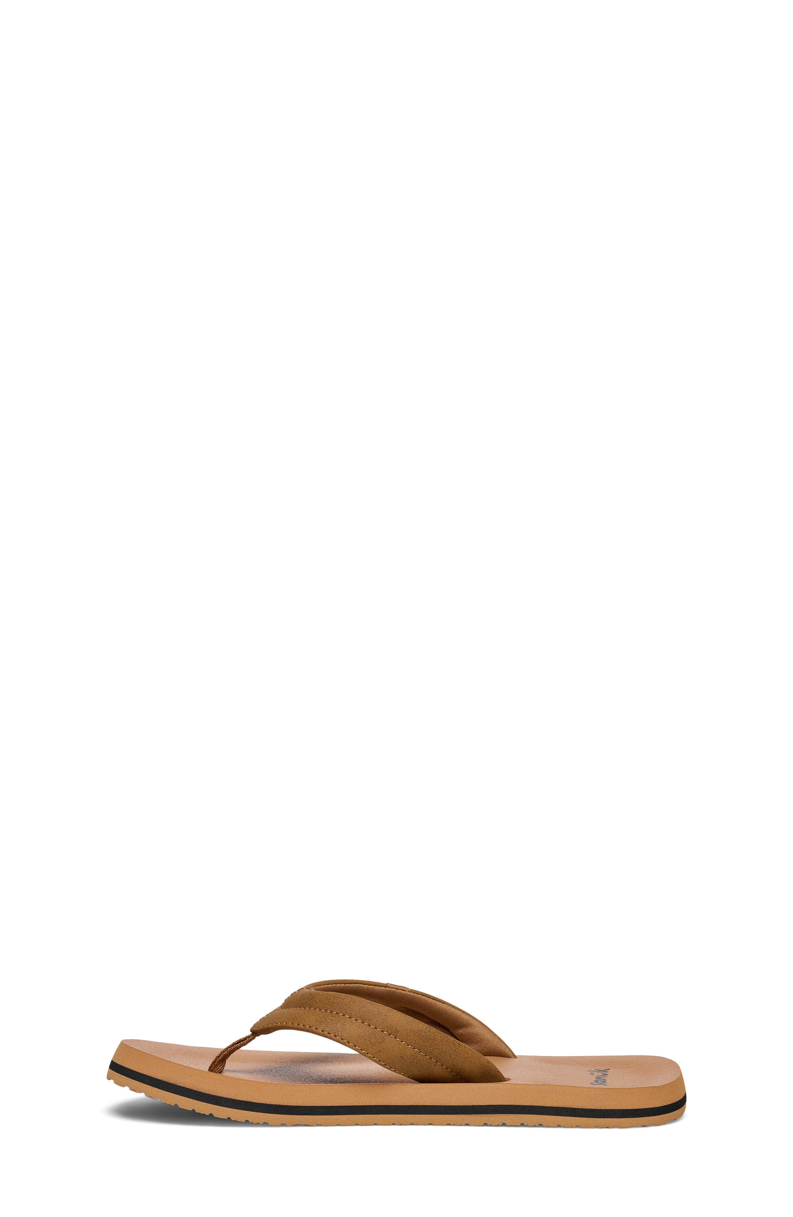 Wavy Flip Flop, Alternate, color, TAN