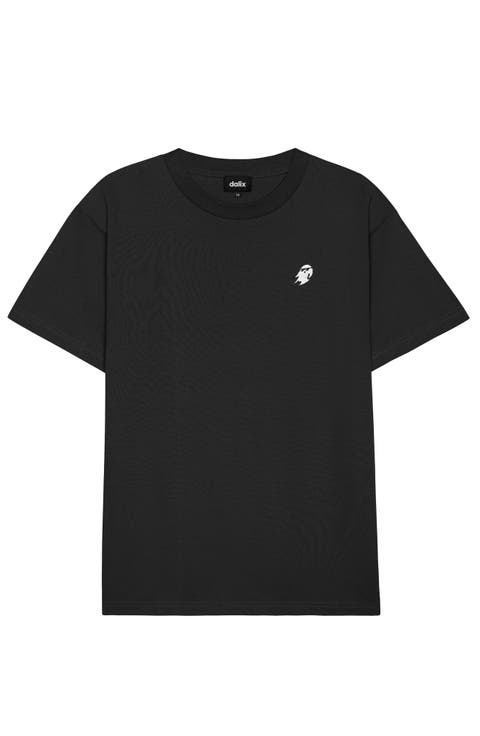 Mens Ghost Mode Heavy Weight Cotton Tee