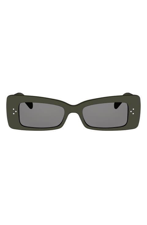 52mm Rectangular Sunglasses