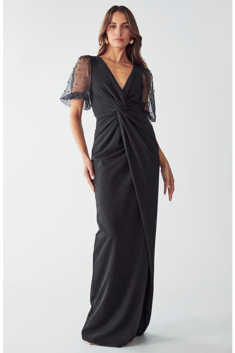Chiara  Dress, Main, color, Black