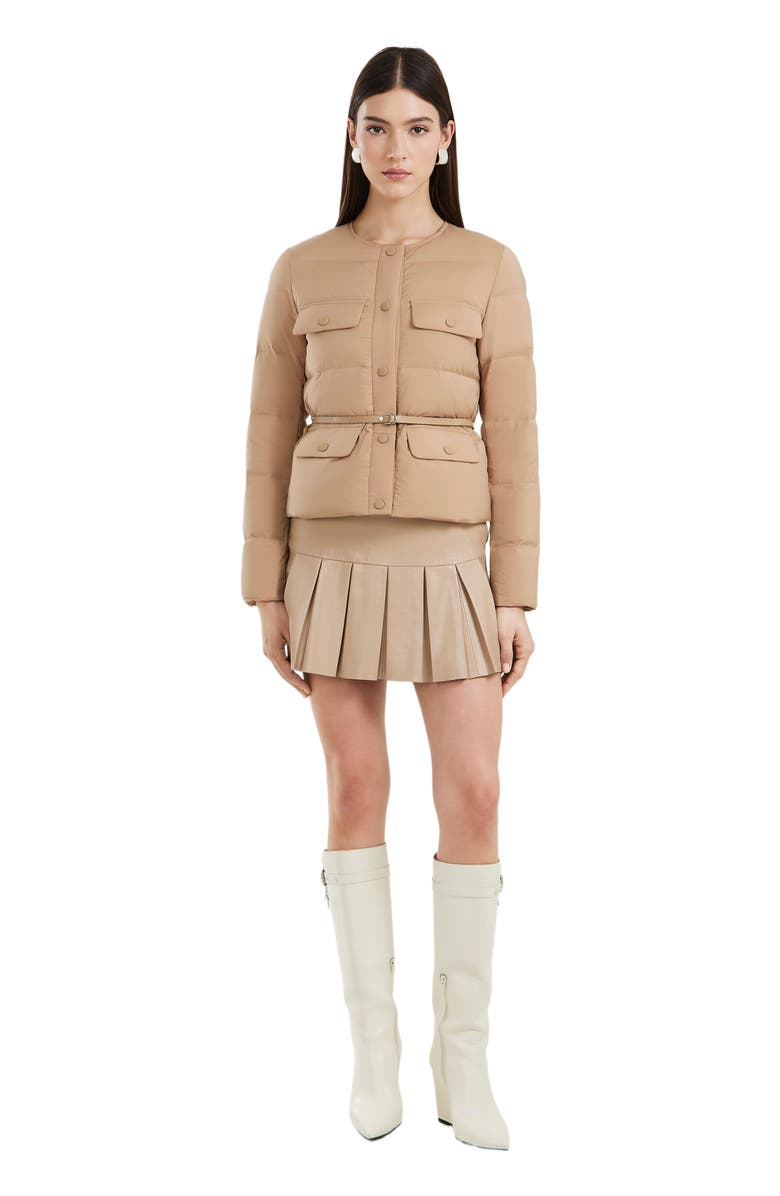 Rudsak FRANCESCA WOMEN'S QUILTED LIGHT DOWN JACKET, Alternate, color, Almond