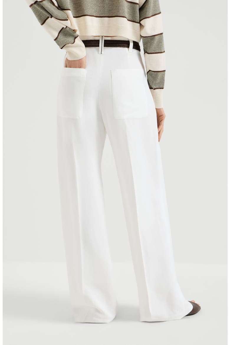 Pantalone Wide, Alternate, color, Panama