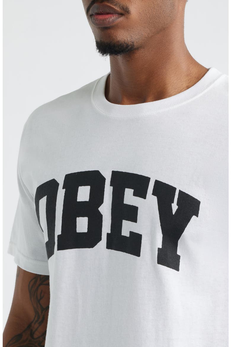 Collegiate Graphic T-Shirt, Alternate, color, WHITE