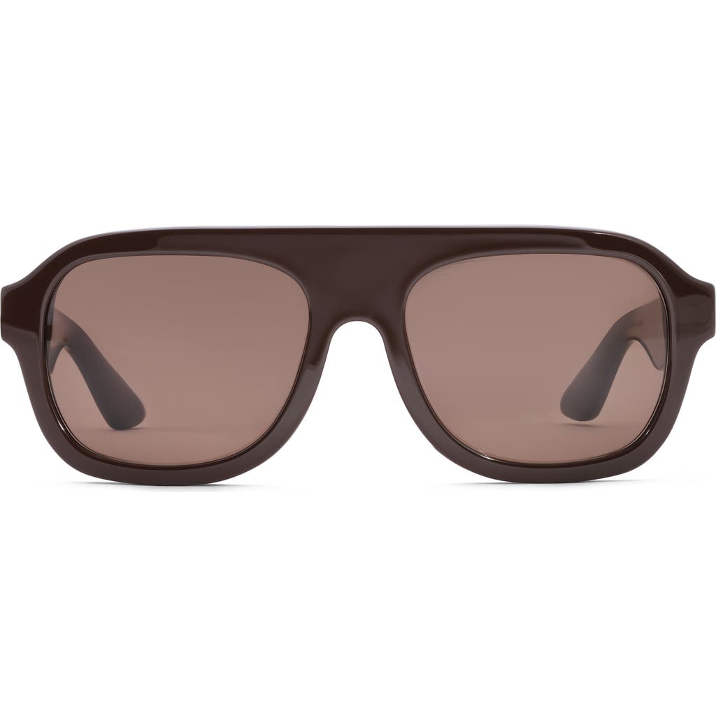 HEAVEN MAYHEM Vittoria Glasses in Brown/brown at Nordstrom