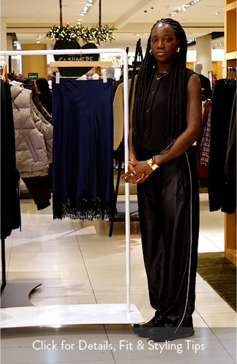 Carolina Silk Maxi Skirt, sales video thumbnail